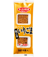 【2個セット】30g（5g×6個入）×2個 ミニパックいりごま 金 0081