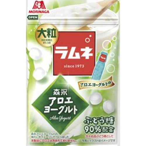 32g×1個 森永 大粒ラムネ アロエヨーグルト味