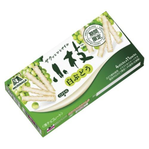 1個（44本入）森永製菓 小枝 白ぶどう
