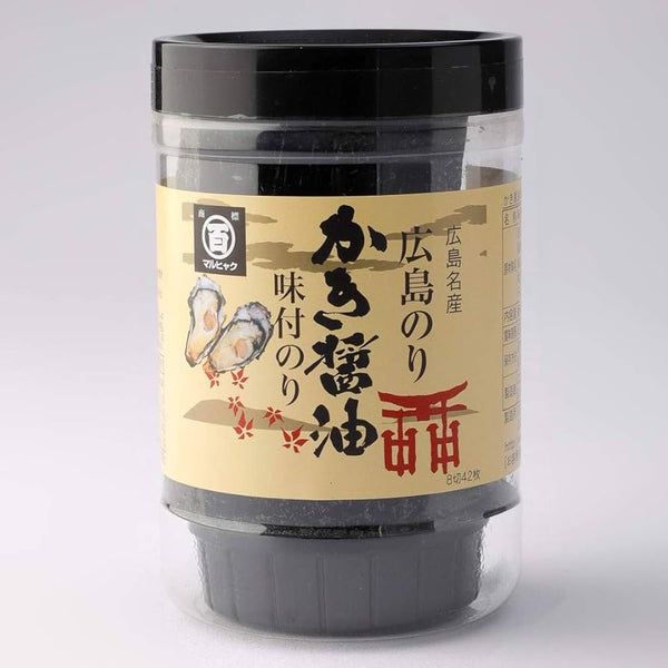 91g×1個 広島海苔 マルヒャク かき醤油 味付のり 0095
