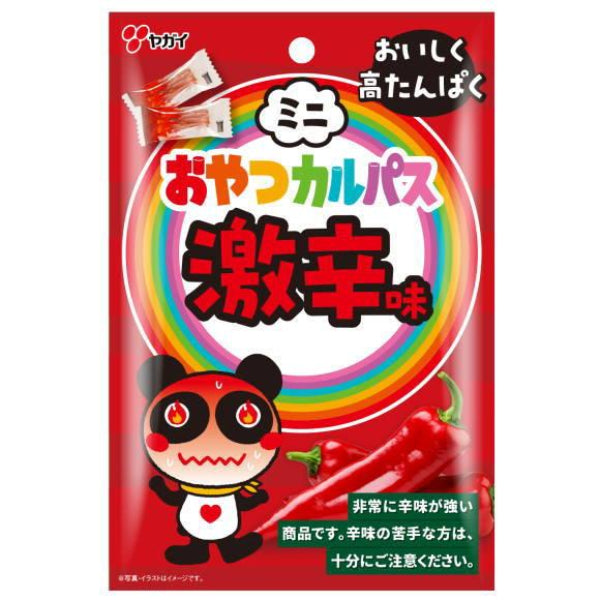 18g×1個 ヤガイ ミニおやつカルパス 激辛味