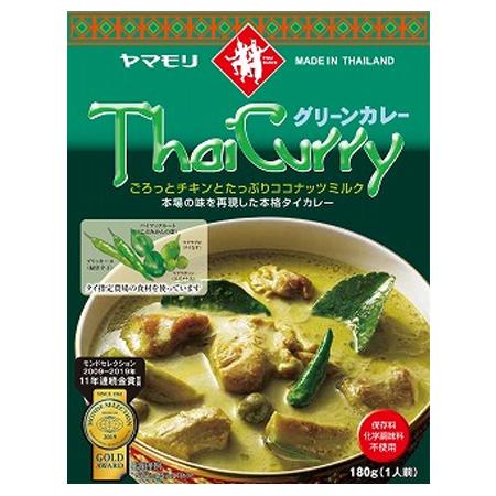 180g×1個 ヤマモリ タイカレー グリーン
