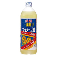 1500g×1個 理研農産化工 一番搾りキャノーラ油 コレステロールゼロ 0095