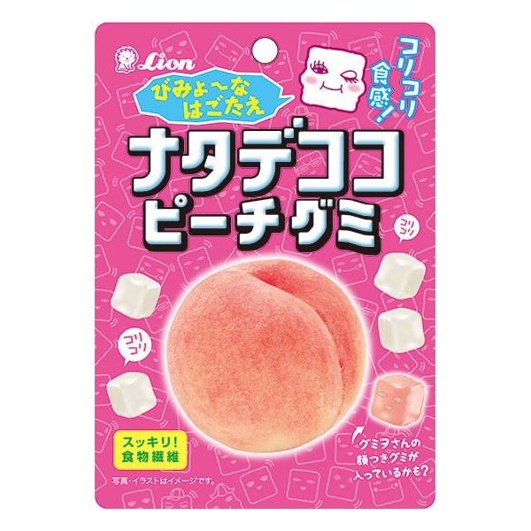 44g×1個 ライオン菓子 ナタデココピーチグミ 0038
