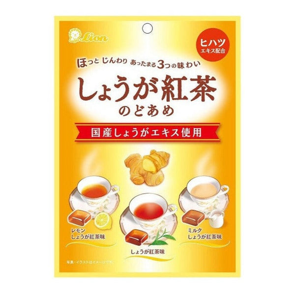 83g×1個 ライオン しょうが紅茶のどあめ 0038