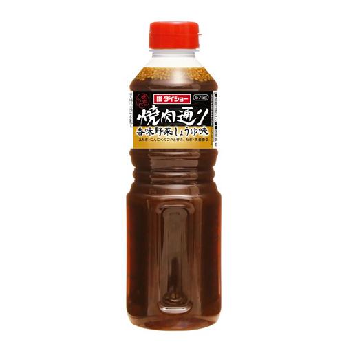 575g×1個 ダイショー 焼肉通り香味野菜しょうゆ味 0095