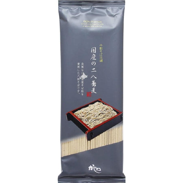 200g×1個 かじの 国産の二八蕎麦 0095