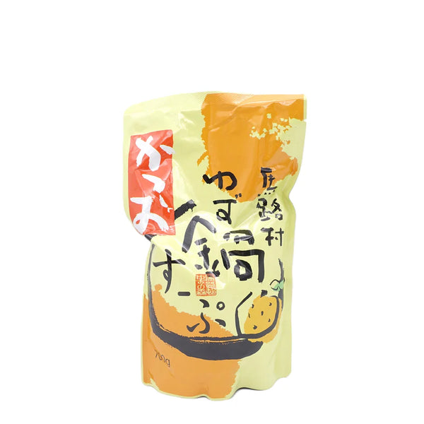700g×1個 馬路村農協 ゆず鍋すーぷ かつお