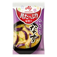 15.4g×1個 味の素 具たっぷり味噌汁 なす 0095