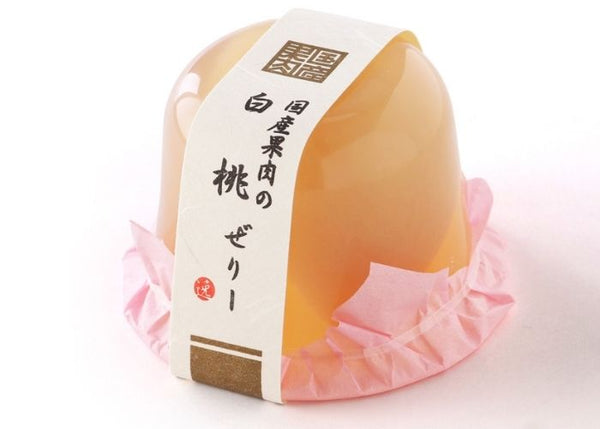 125g×1個 国産果肉じゅれ・白桃 0006