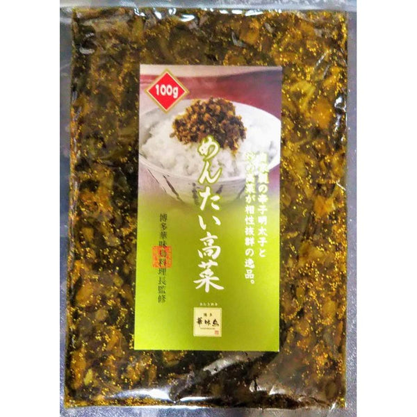 100g×1個 トリゼンフーズ 博多華味鳥 めんたい高菜