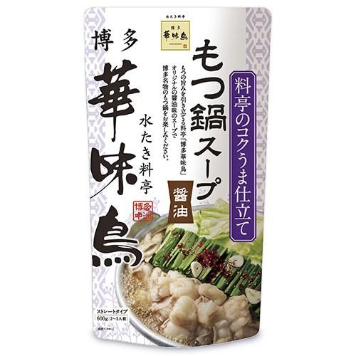 600g×1個 トリゼンフーズ 博多華味鳥 もつ鍋スープ