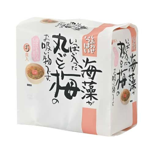 30.5g×1個 コスモス食品 しあわせ 丸ごと梅のお吸い物