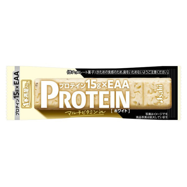 【9個セット】アサヒグループ食品 1本満足バー プロテインホワイト