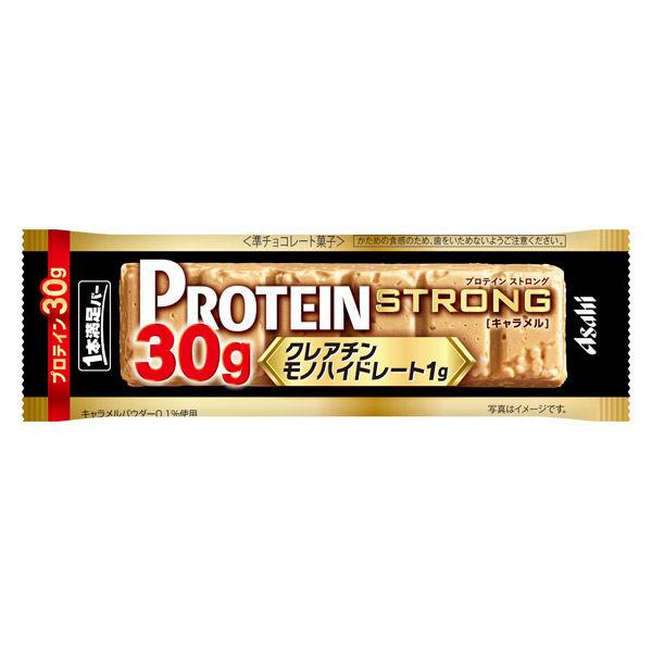 74g×1個 アサヒグループ食品 1本満足バー プロテインストロング キャラメル