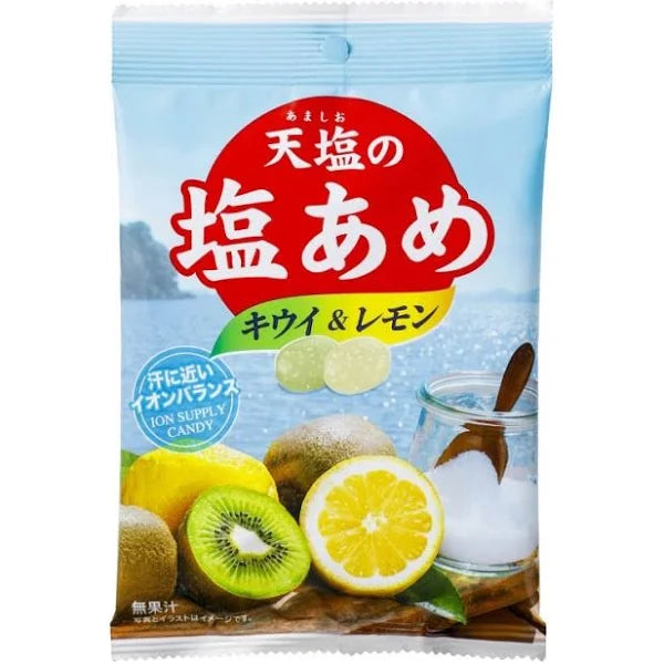 70g×1個 天塩の塩あめ キウイ&レモン 0064