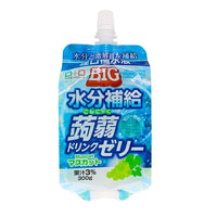 【2個セット】300g×2個 ヨコオ BIG300水分補給蒟蒻ゼリー マスカット味 0038