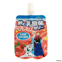 150g×1個 ヨコオ ディズニー 飲む乳酸菌ゼリー イチゴ 0038