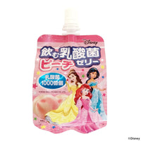 【2個セット】150g×2個 ヨコオ ディズニー 飲む乳酸菌ゼリー ピーチ 0038