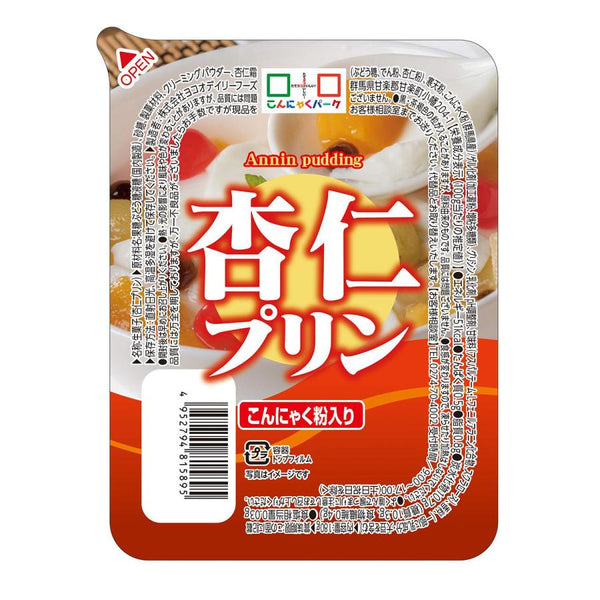180g×1個 ヨコオ 杏仁カップ プリン 0038