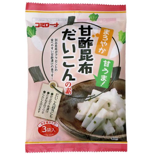 39g×1個 コーセーフーズ 甘酢昆布だいこん素