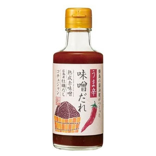 180ml×1個 川中醤油 うま辛味噌だれ