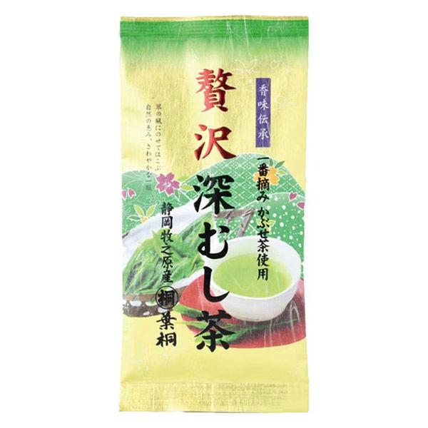 100g×1個 葉桐 贅沢深むし茶
