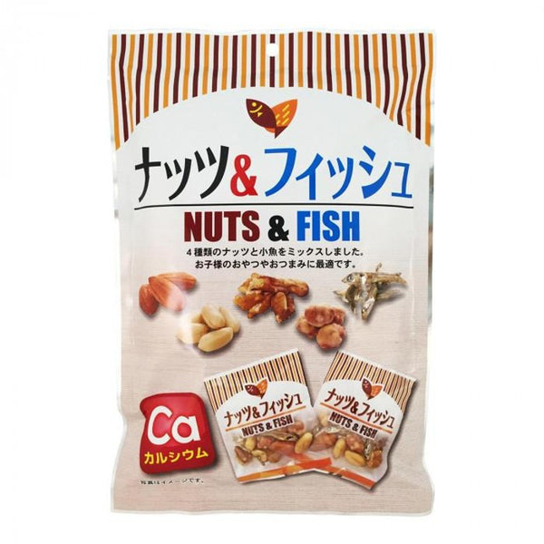 40g×1個 タクマ食品 ナッツ&フィッシュ 0038
