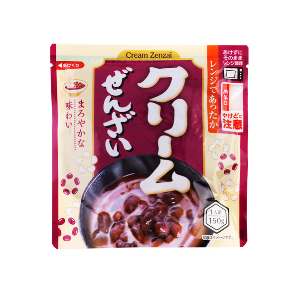 150g×1個 和歌山産業 レンジであったかクリームぜんざい
