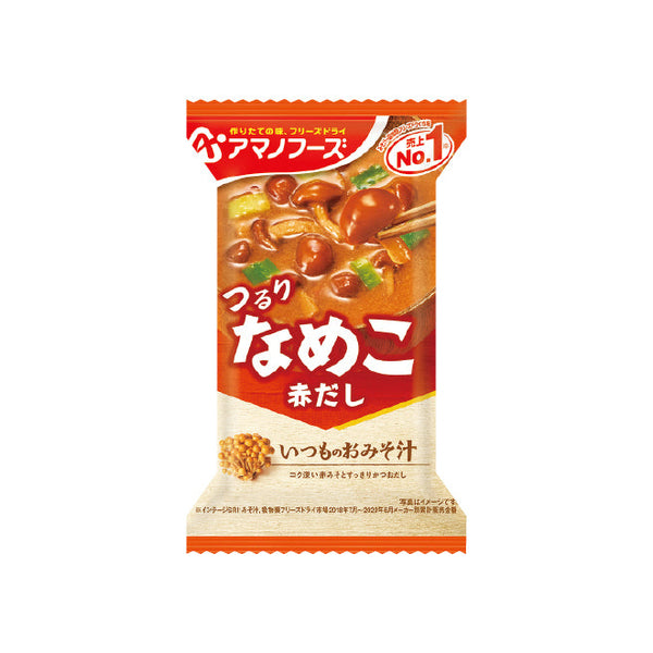 8g×1個 アマノフーズ いつものおみそ汁 なめこ 赤だし