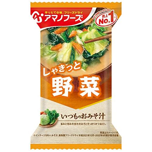 10g×1個 アサヒグループ食品 いつものおみそ汁 野菜 0095