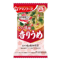 6.2g×1個 アサヒグループ食品 いつものおみそ汁 香りうめ 0095