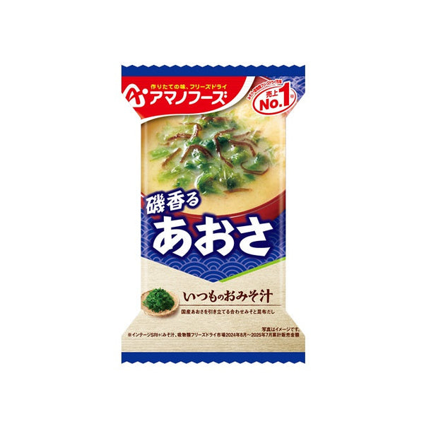 8.2g×1個 アサヒグループ食品 いつものおみそ汁 あおさ