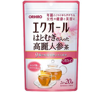 40g（2g×20袋）×1個 オリヒロ エクオールはとむぎの入った高麗人参茶 0016