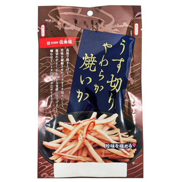 30g×1個 伍魚福 うす切りやわらか焼いか