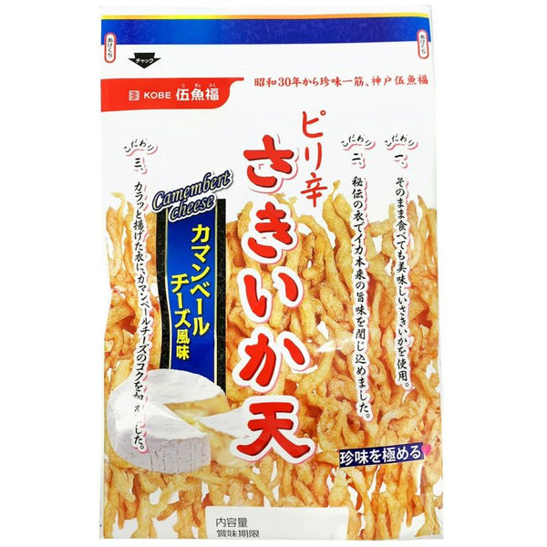 70g×1個 伍魚福 ピリ辛さきいか天 カマンベールチーズ風味