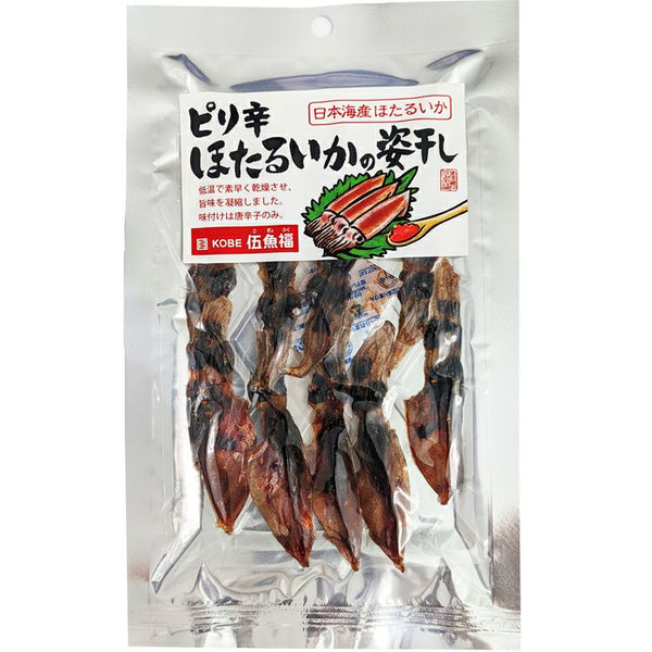 18g×1個 伍魚福 ピリ辛ほたるいかの姿干し