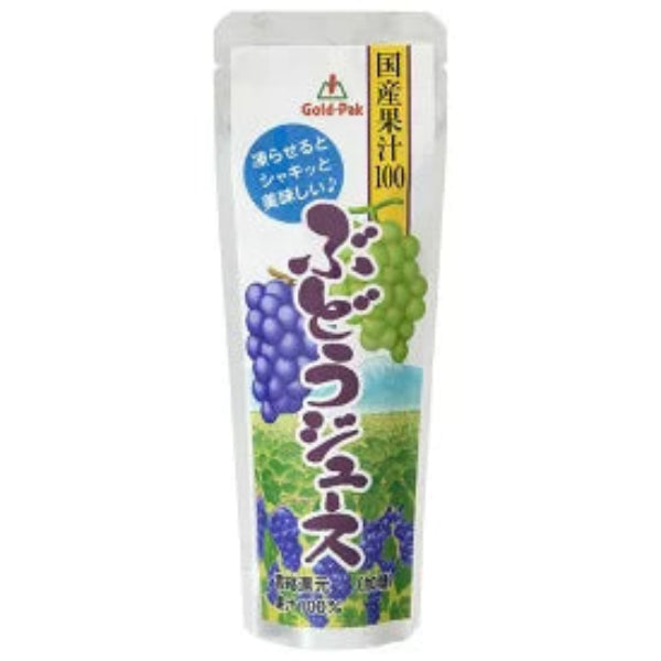 80g×1個 ゴールドパック 国産ぶどうジュース