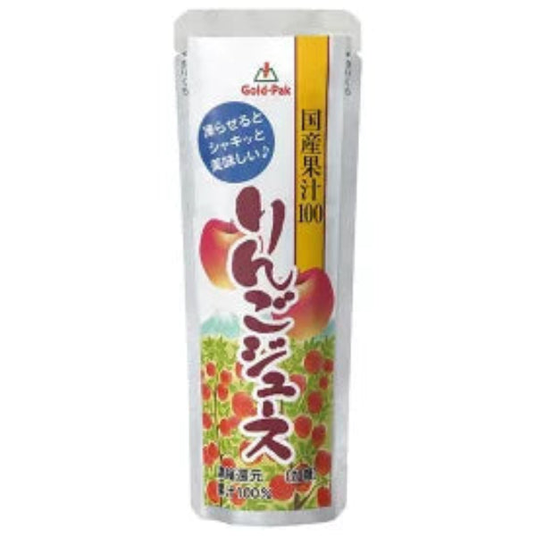 80g×1個 ゴールドパック 国産りんごジュース