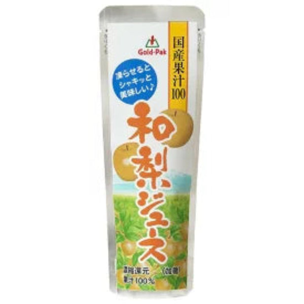80g×1個 ゴールドパック 国産和梨ジュース