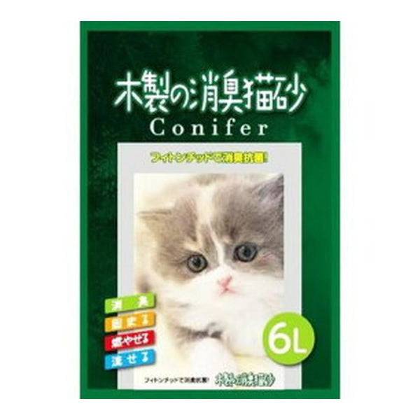 1300g×1個 コーチョー 木製の消臭 猫砂