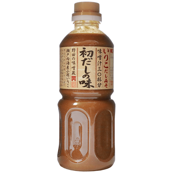 ⚠️残りわずか⚠️500ml×1個 窪田味噌醤油 初だしの味 いりこだしみそ
