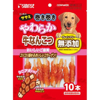1個（10本入） マルカンサンライズ ゴン太 ササミ巻き巻きやわらか牛なんこつ