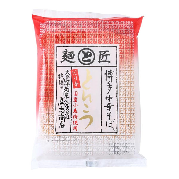 113g×1個 鳥志 博多中華そば ピリ辛とんこつ
