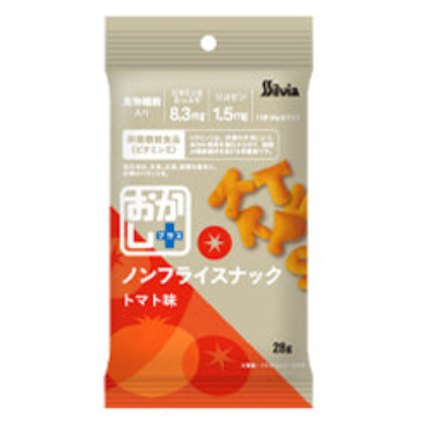 28g×1個 シルビア おかし+ノンフライスナック トマト味