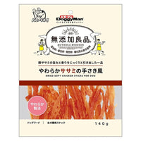 140g×1個 ドギーマン 無添加良品 やわらかササミの手さき風