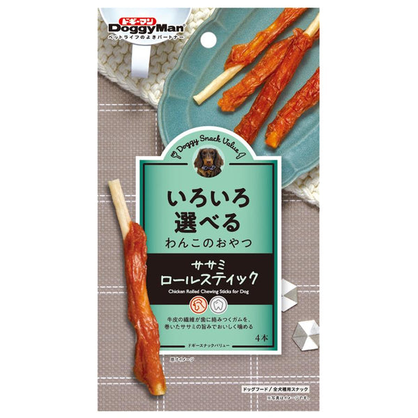 1個（4本入） ドギーマン ササミロールスティック