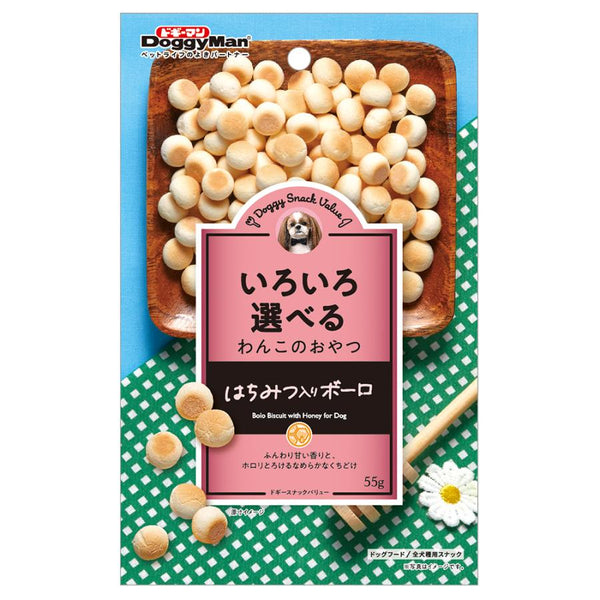 55g×1個 ドギーマン はちみつ入りボーロ
