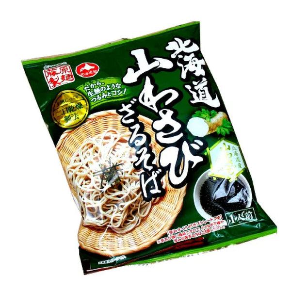 130g×1個 藤原製麵 北海道山わさびざるそば 0038