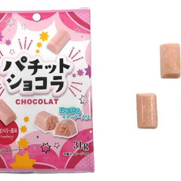 31g×1個 平塚製菓 パチットショコラ ストロベリー